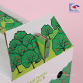 wholesale corrugated fruit carton gift box with die cut handle